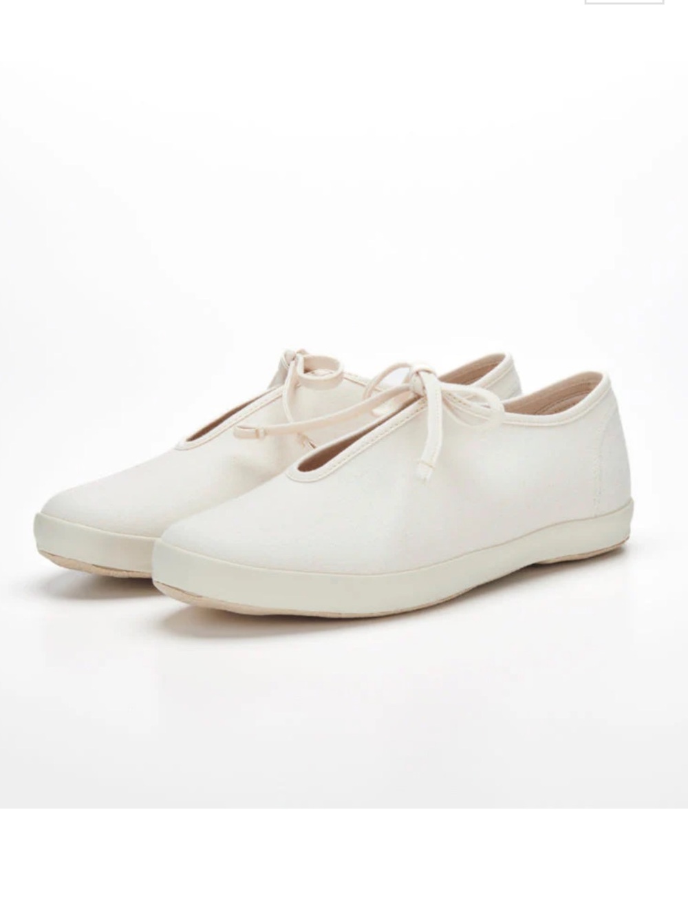 Moonstar Prim Women's Cream Canvas Lace-Up Casual Shoes